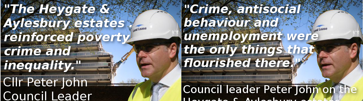 Cllr Peter John Quote